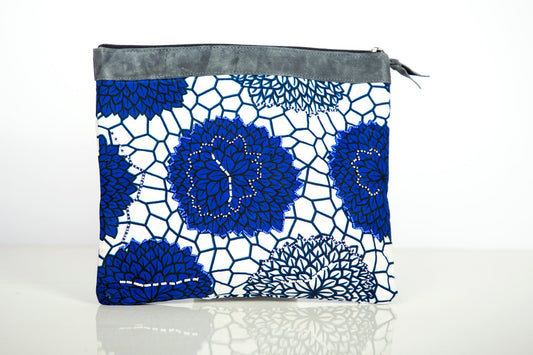 Set of Three Zipper Pouches - "Maua"