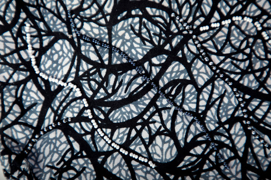 Zipper Pouch - "Matawi" Large