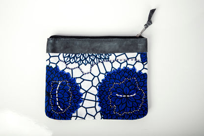 Set of Three Zipper Pouches -  "Maua"