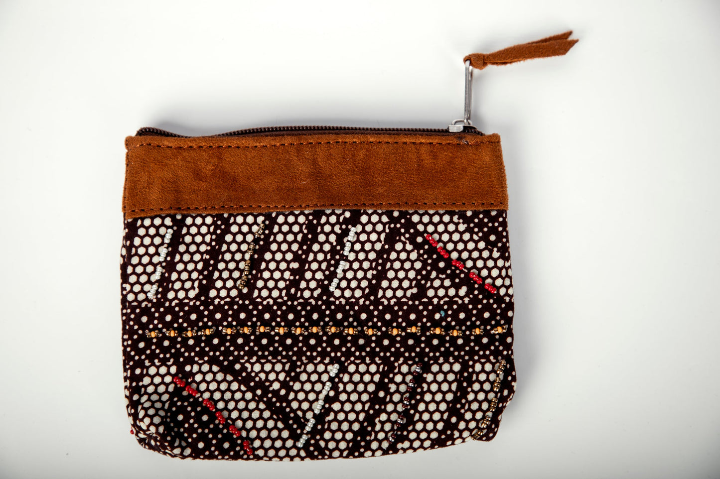 "Mduara" Handmade Four-Piece Set: Tablet Case + Three Zipper Pouches