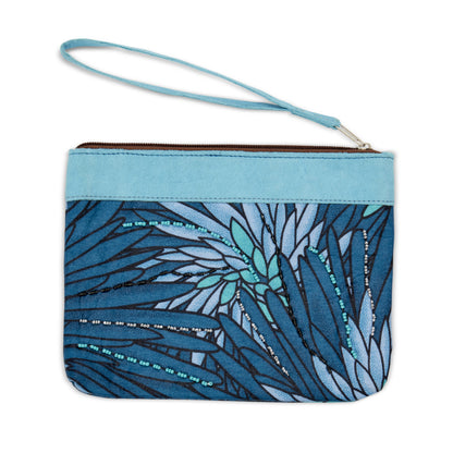 Wristlet Purse- "Chrysanthemum"