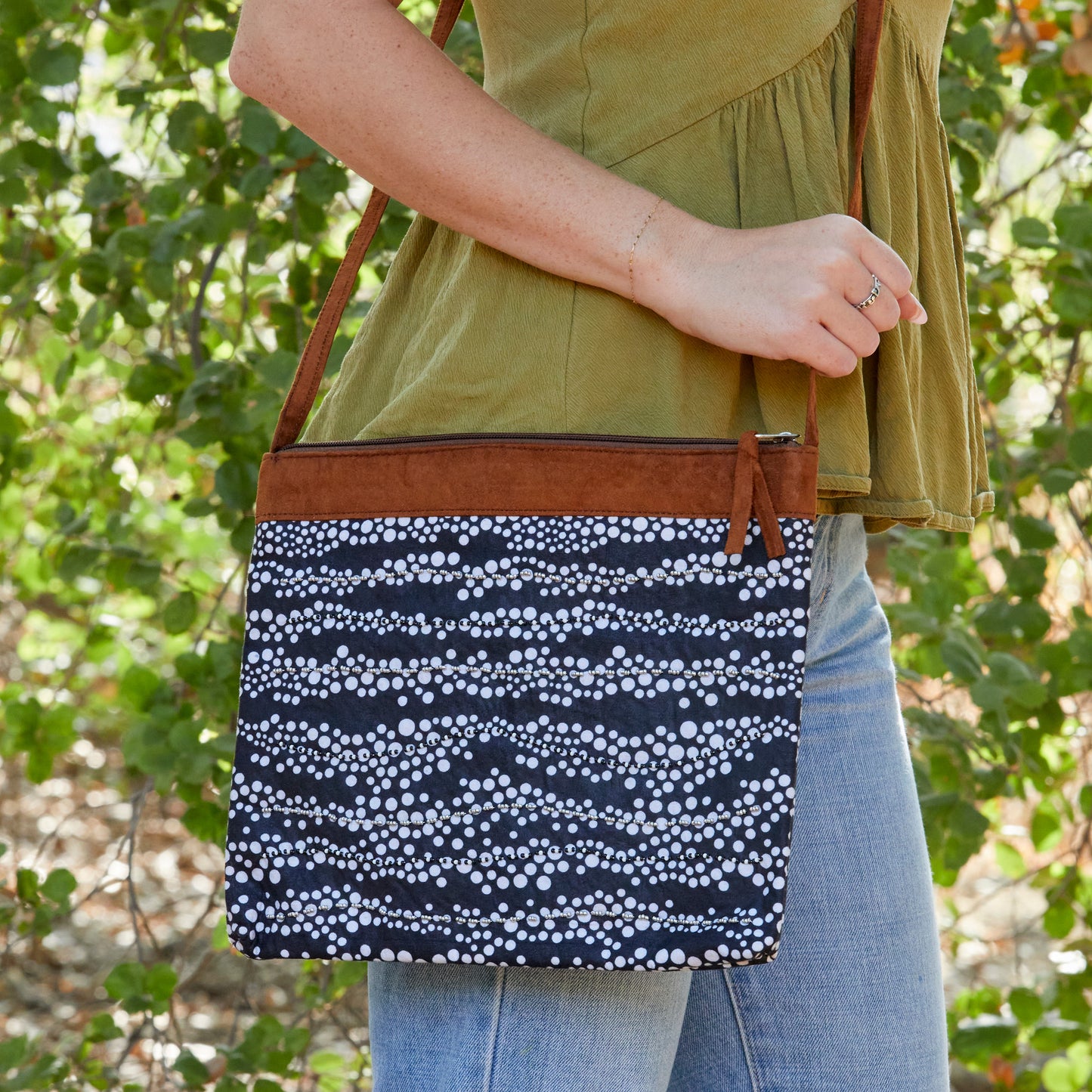 Crossbody Purse- "Pebbles"