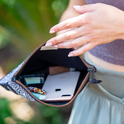 Zipper Pouch- "Inflorescence"